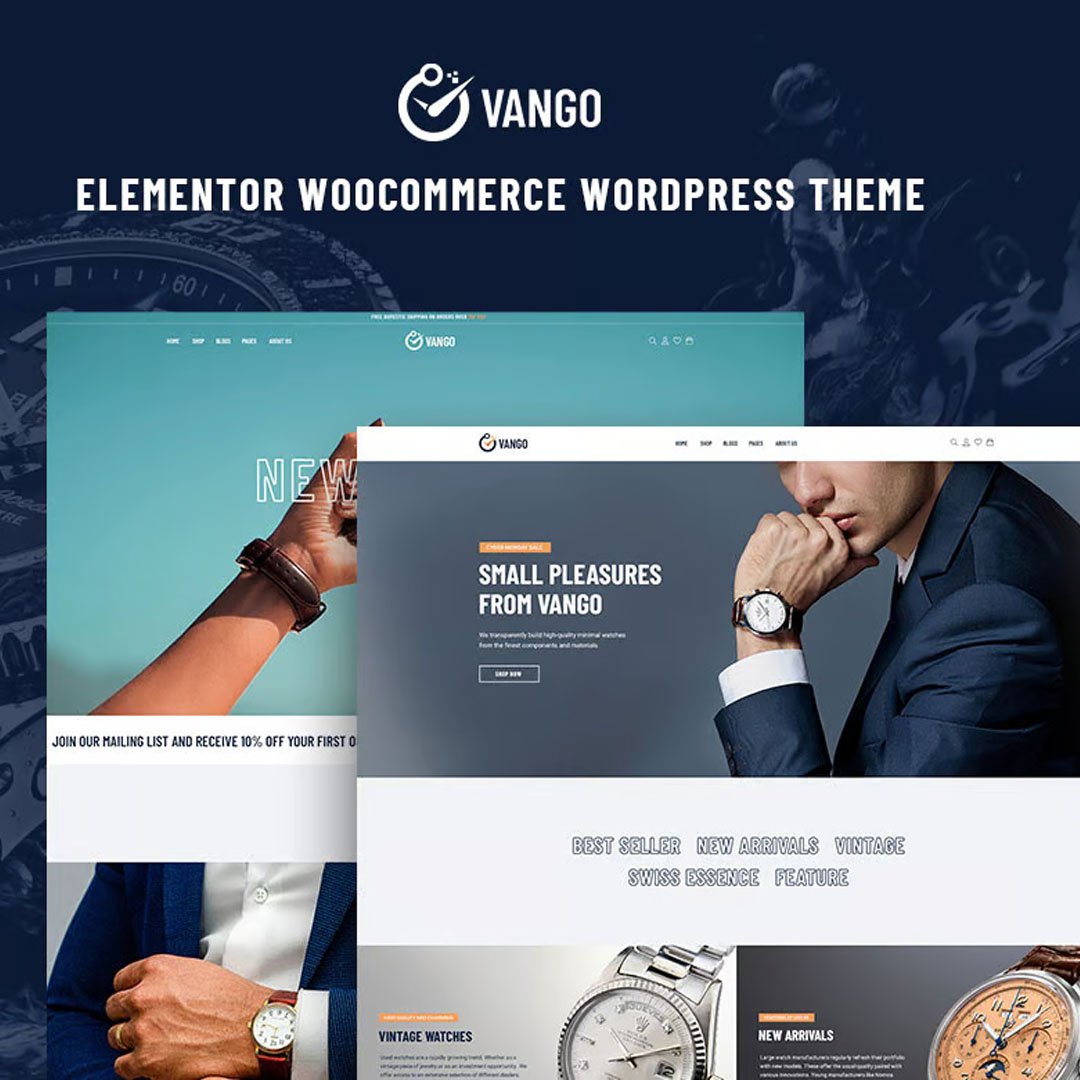 Vango - Elementor WooCommerce WordPress Theme